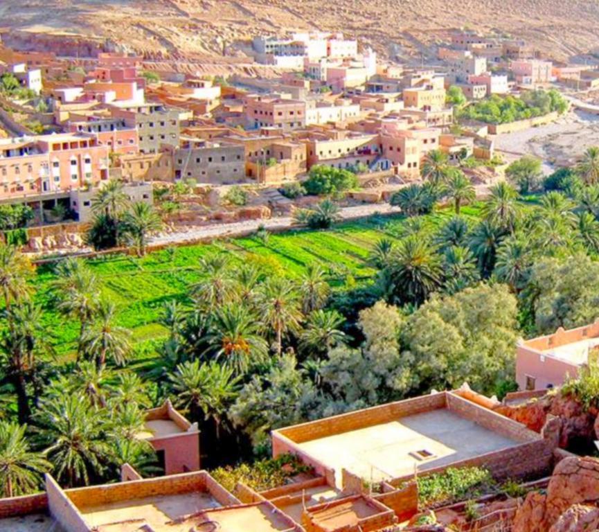 Hotel Restaurant La Kasbah Тингир Экстерьер фото